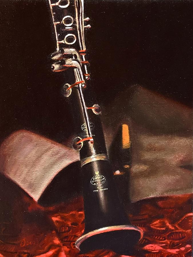 The Clarinet Drawing by Elizabeth England - Fine Art America