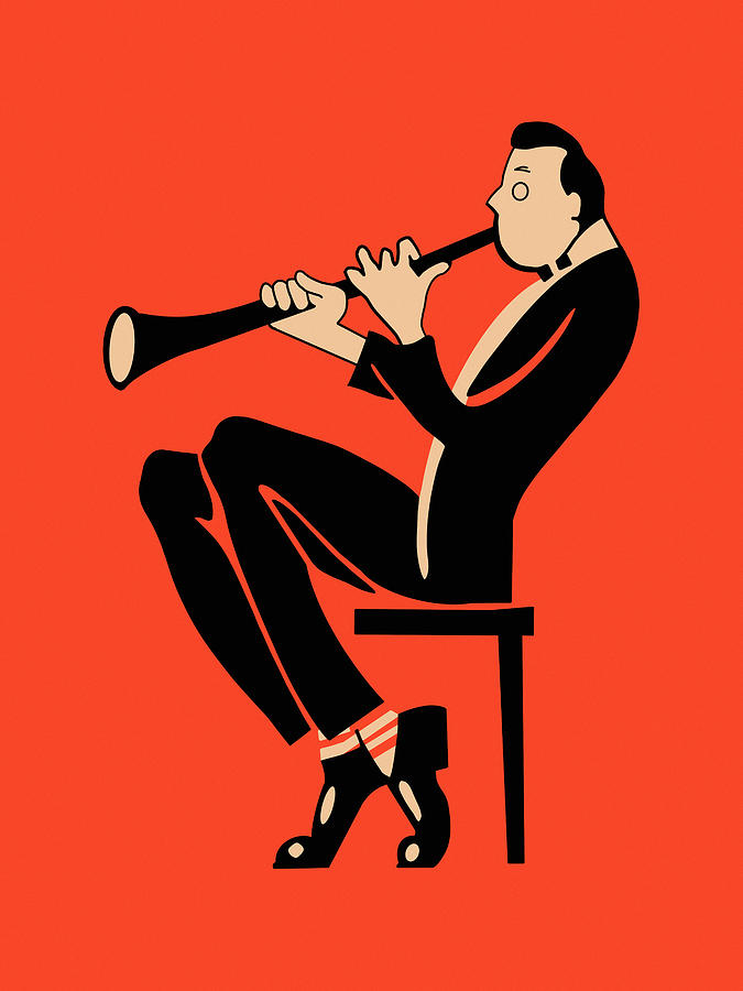 Clarinet Photograph - The Clarinetist by Mark Rogan Clarinet Photograph - The Clarinetist by Mark Rogan