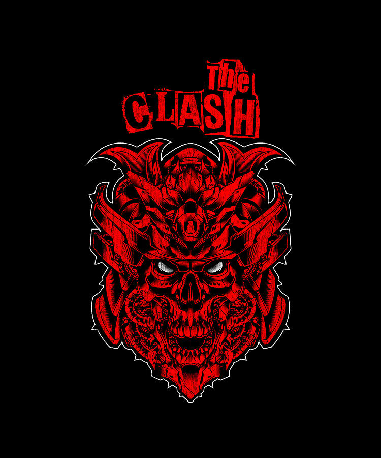 The Clash Logo Digital Art by Matthew Edwards | Fine Art America