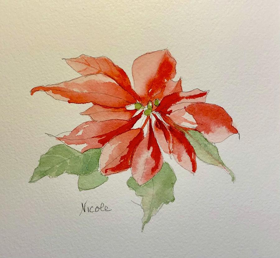 The Classic Christmas Flower Painting