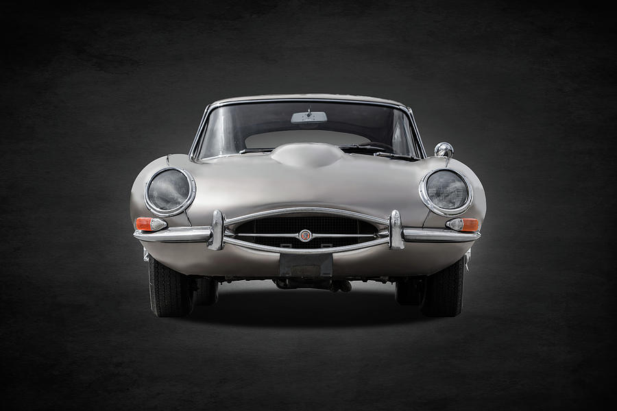 Car Photograph - The Classic E-Type by Mark Rogan