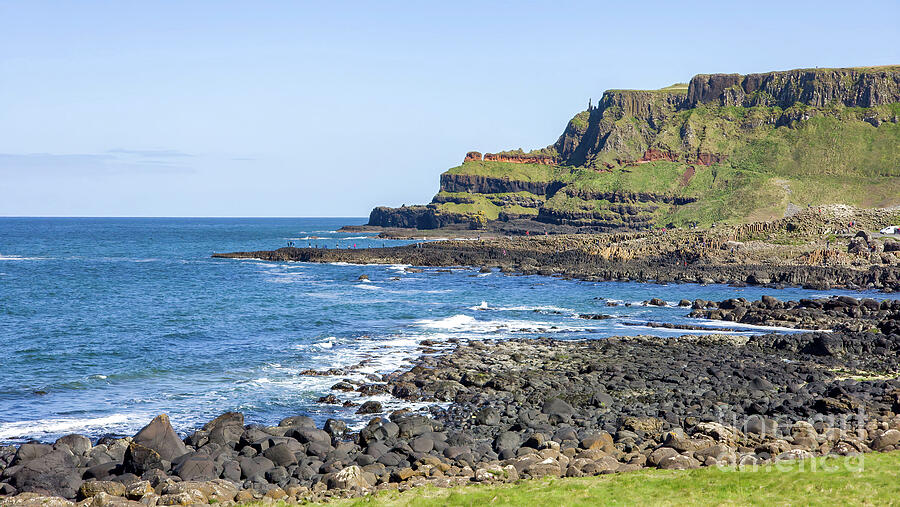 The Cliffs at Giants Causeway - Bushmills, Northern Ireland Photograph by Jeff Saunders The Cliffs at Giants Causeway - Bushmills, Northern Ireland Photograph by Jeff Saunders
