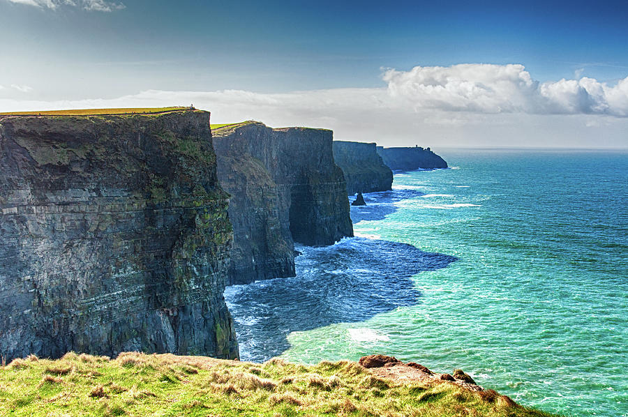 The Cliffs of Moher 3 - County Clare - Ireland Photograph by Bruce Friedman
