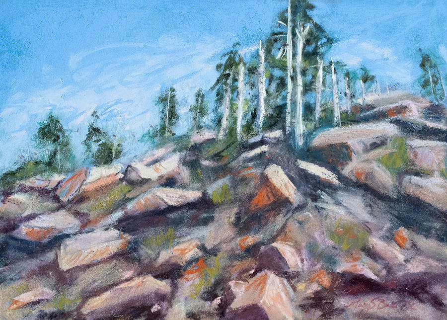 The Climb Painting by Mary Benke