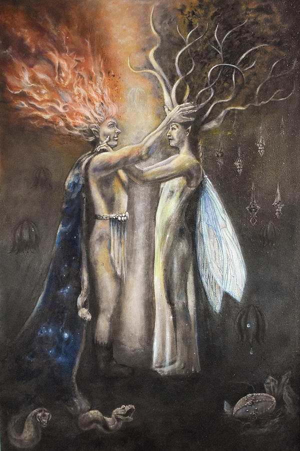 The Cloak and the Crown Painting by Selena Wilson