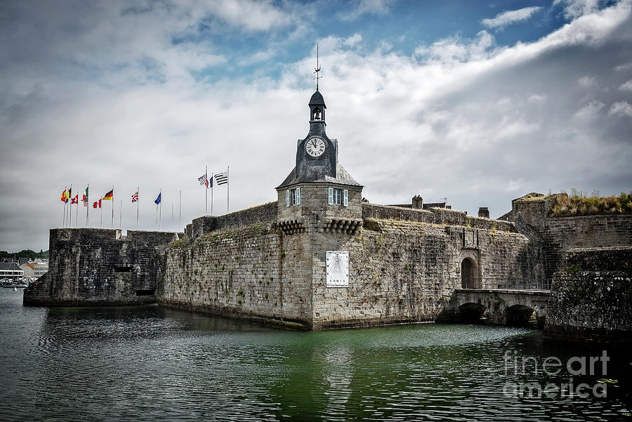 The Closed City of Concarneau Photograph by Delphimages Photo Creations