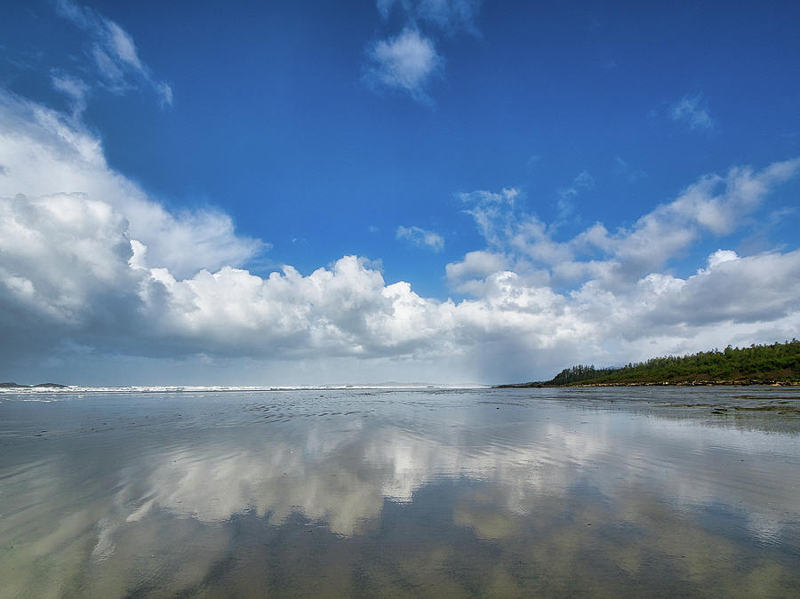 The Clouds and the Tide Photograph by Allan Van Gasbeck