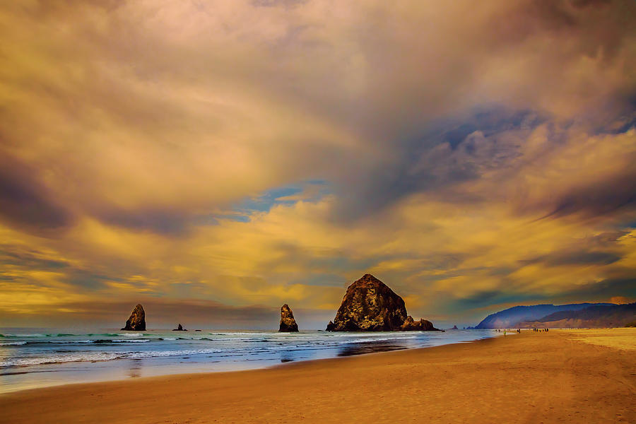 The Clouds at Cannon Beach Photograph by David Patterson