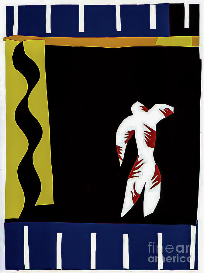 The Clown by Henri Matisse 1943 Painting by Henri Matisse