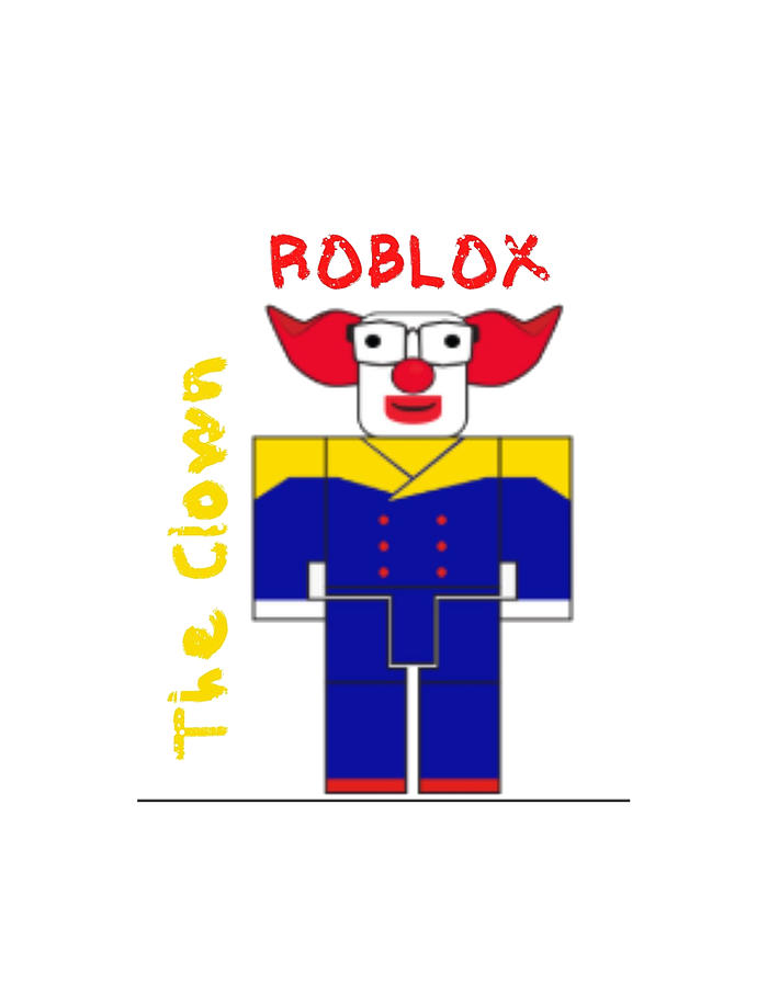 The Clown Roblox Digital Art By Matifreitas123 - yt roblox vidss 333