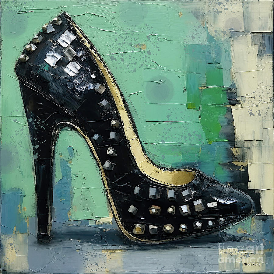 The Club Dancer Pump Painting