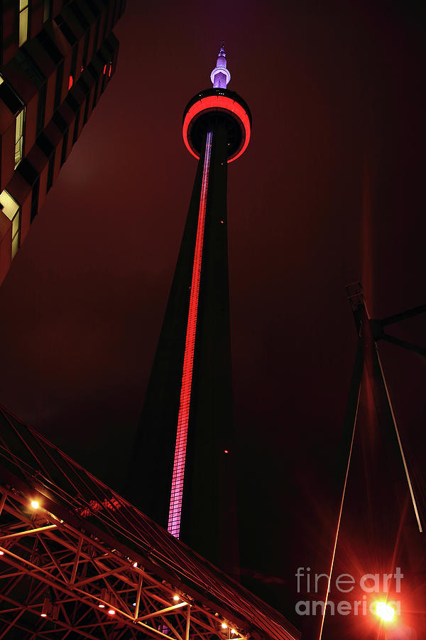 The CN Tower  Photograph by Frederic Bourrigaud