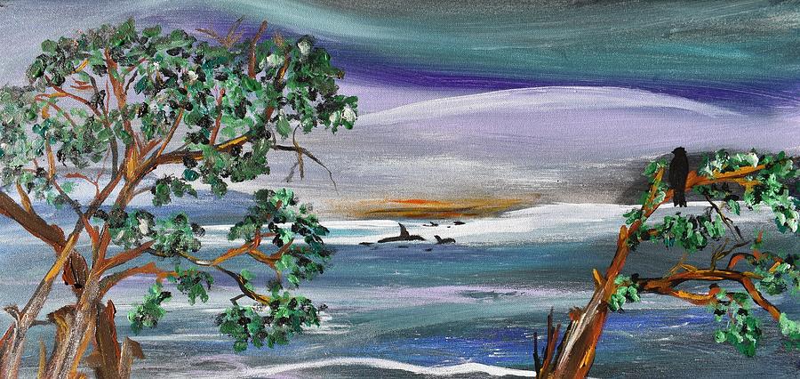 The Coast Painting by Susan Voidets