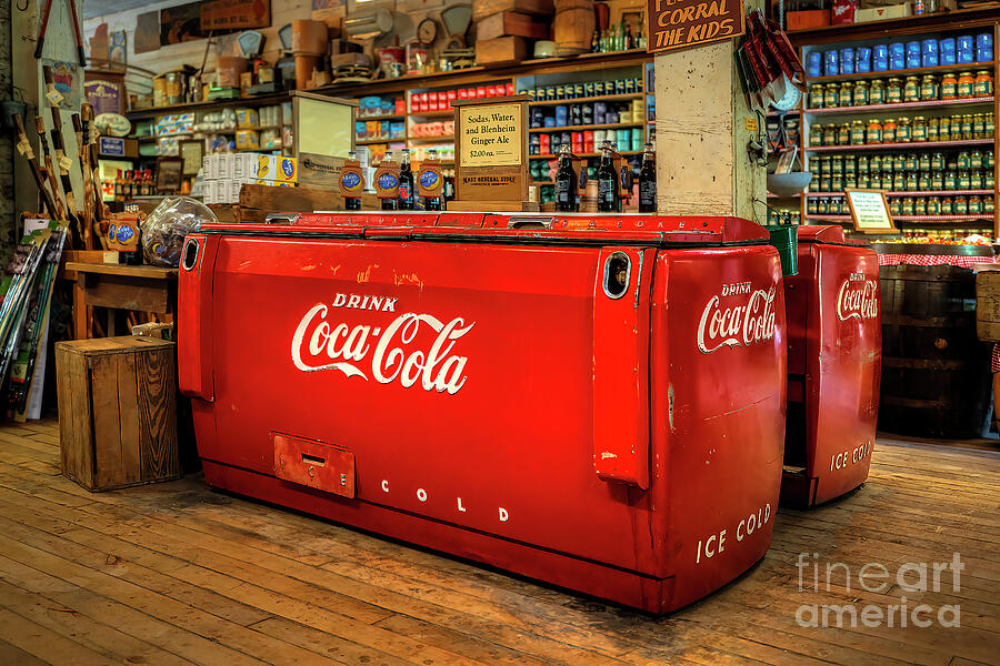 The Coca-Cola Cooler Photograph by Shelia Hunt