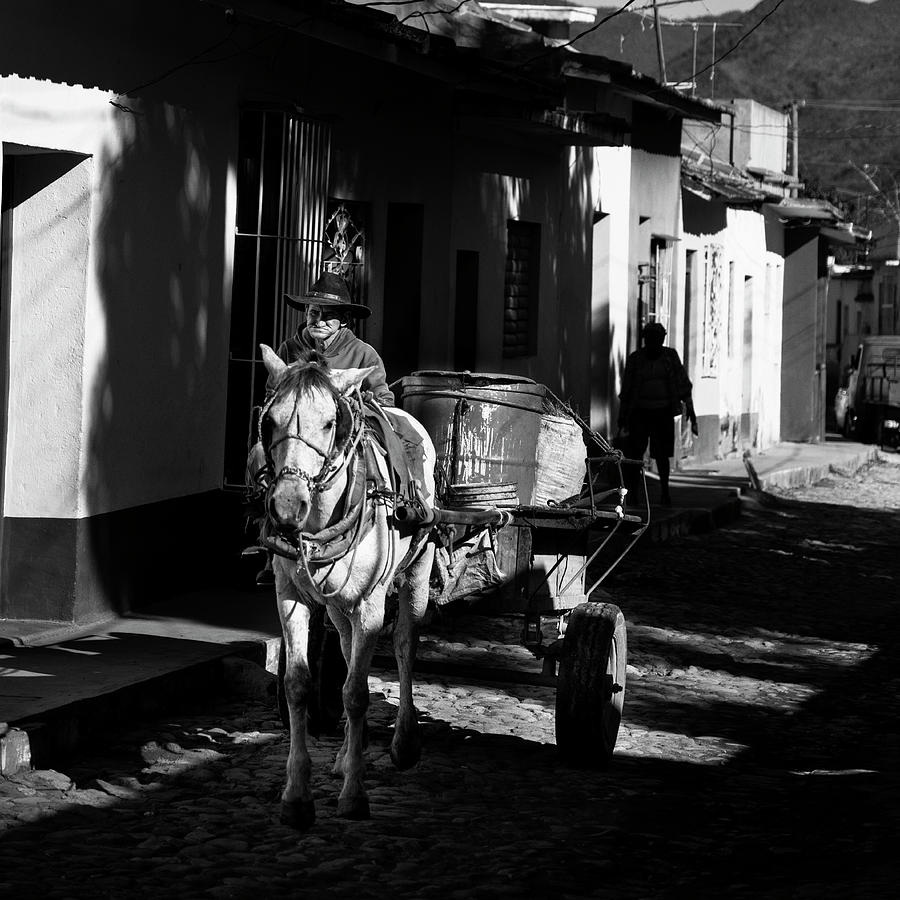 The Cocho man BW Photograph by Micah Offman