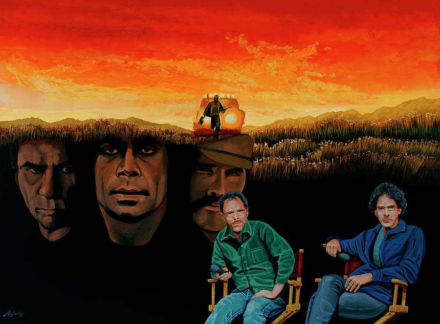 The Coen Brothers Painting Painting by Paul Meijering