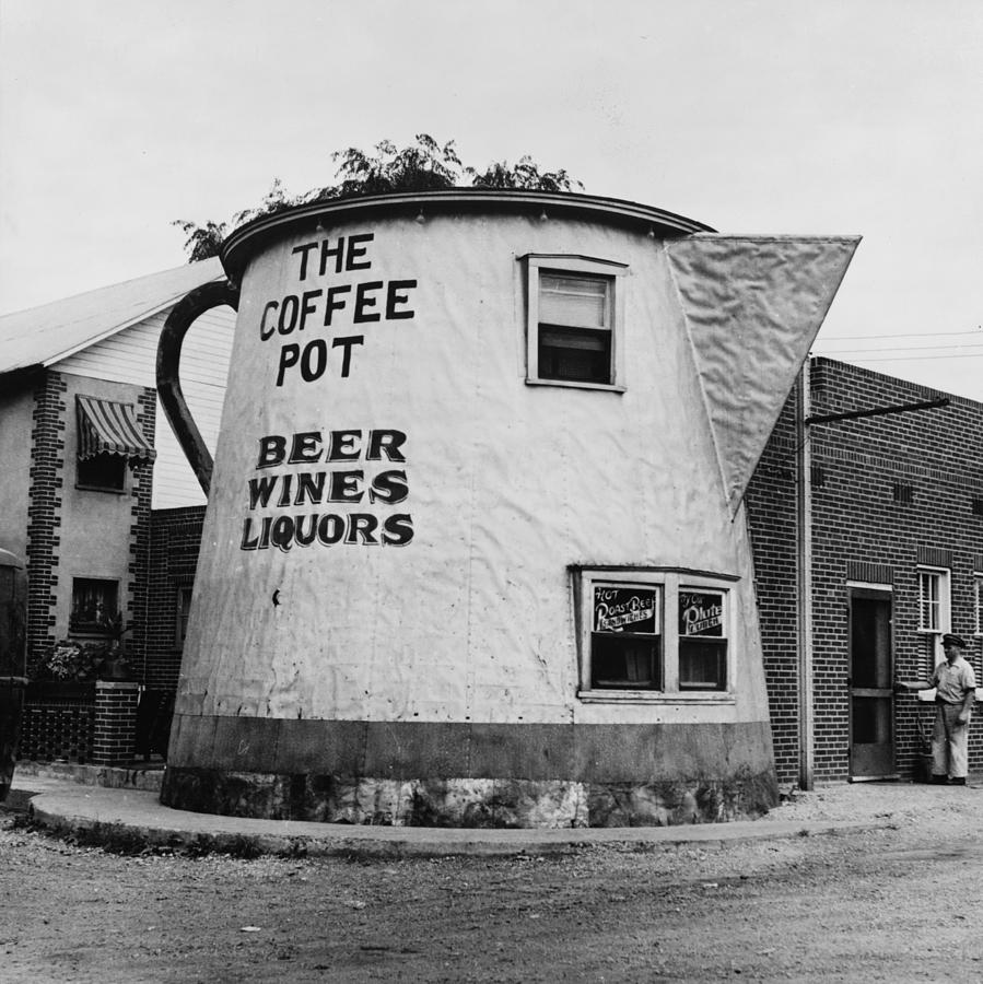 The Coffee Pot - Circa 1943 Photograph