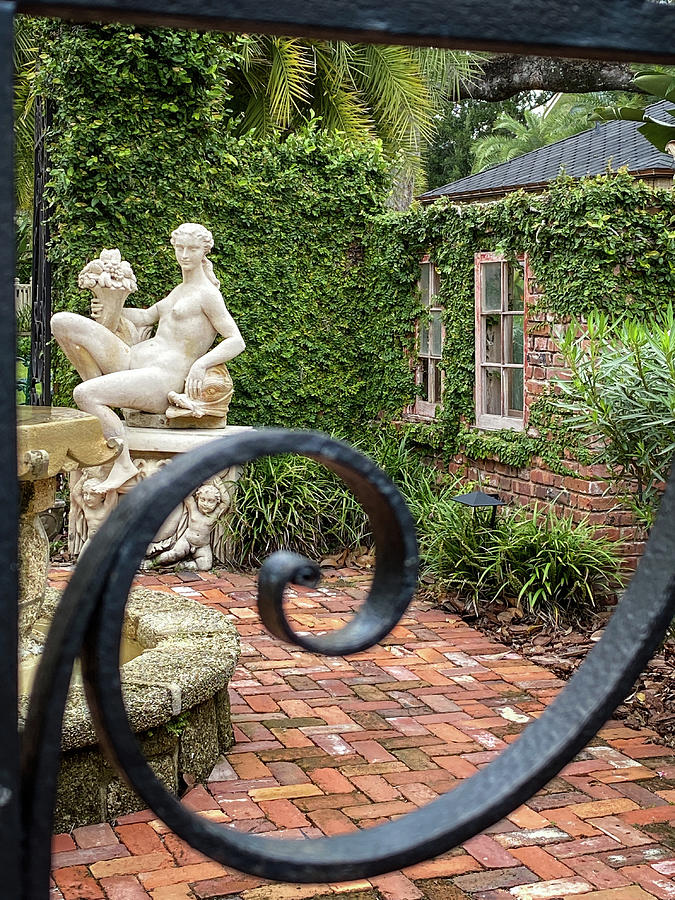 The Collector Inn Garden IV, St. Augustine, Florida Photograph by Dawna Moore Photography