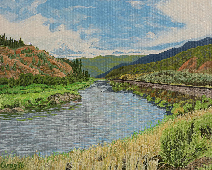 The Colorado Painting by Greg Miller
