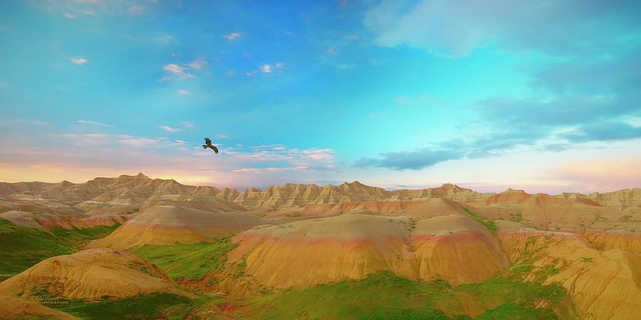 The Colorful Badlands Digital Art