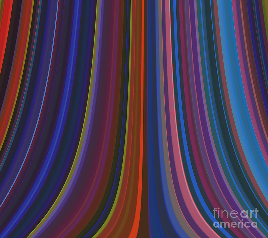 The Colorful Spectrum Digital Art by Abstract Art World - Pixels