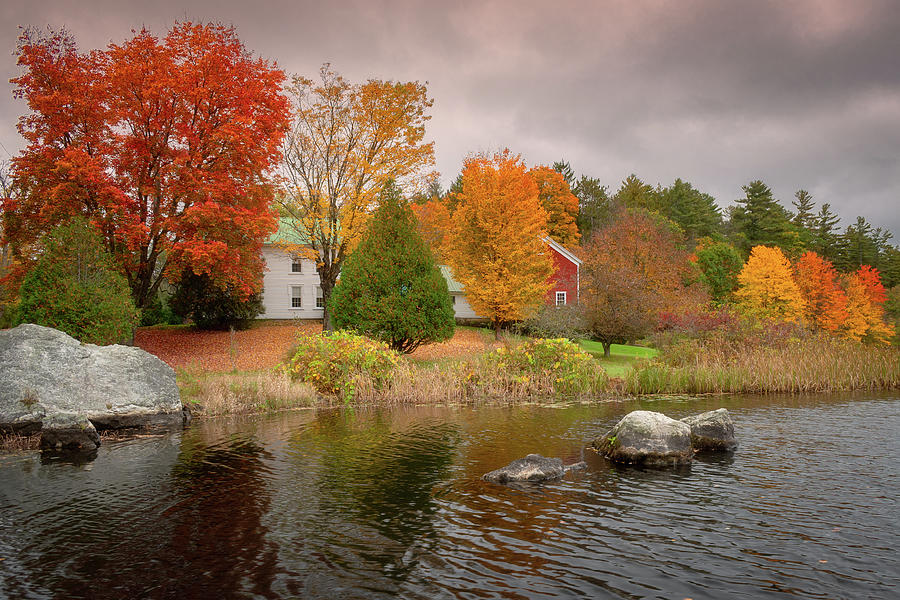 The Colors of Autumn Photograph by Richard Plourde | Fine Art America