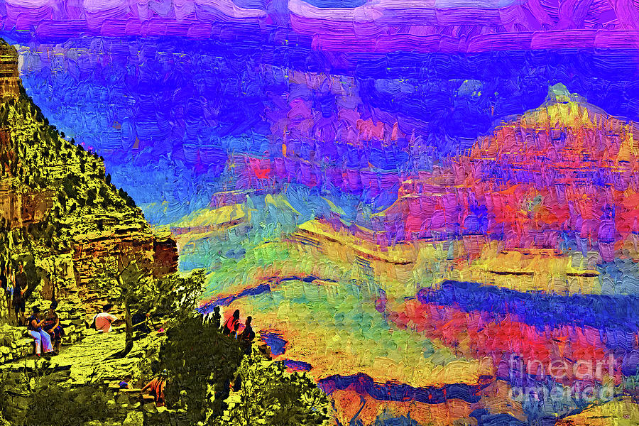 The Colors Of The Canyon Digital Art by Kirt Tisdale