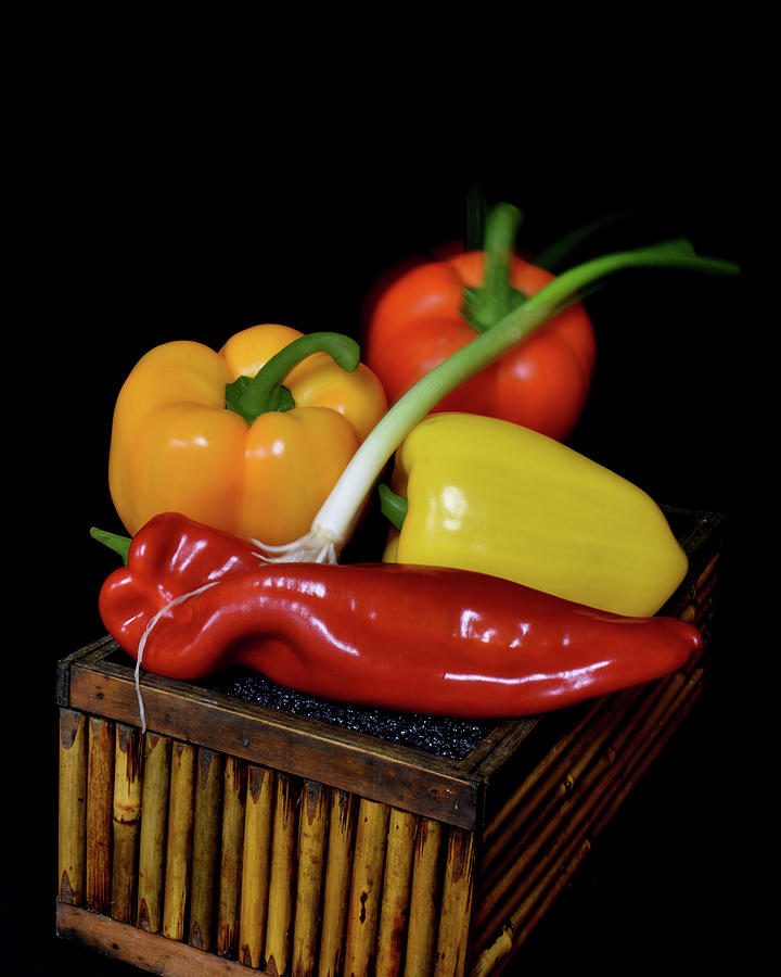 The colour of peppers Photograph by Bill Goldman - Fine Art America