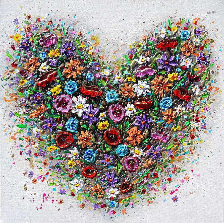 The Colours of Love Painting by Amanda Dagg