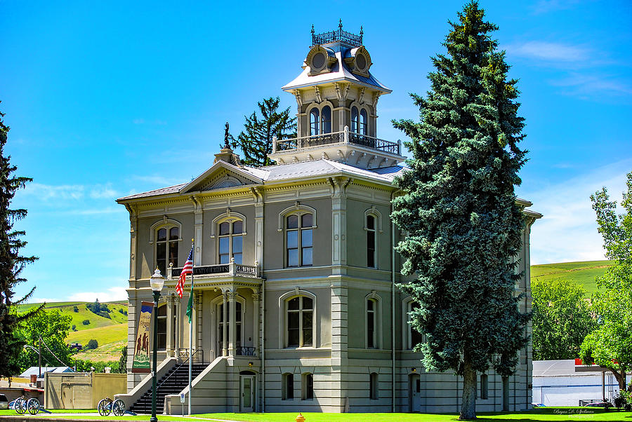 The Columbia County Courthouse Photograph by Bryan Spellman
