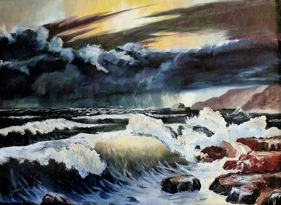The Coming  Storm  Painting by Joel Smith
