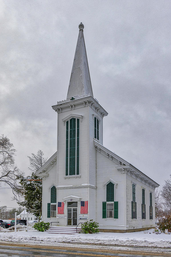 The Community Church of Alton Photograph by Juergen Roth