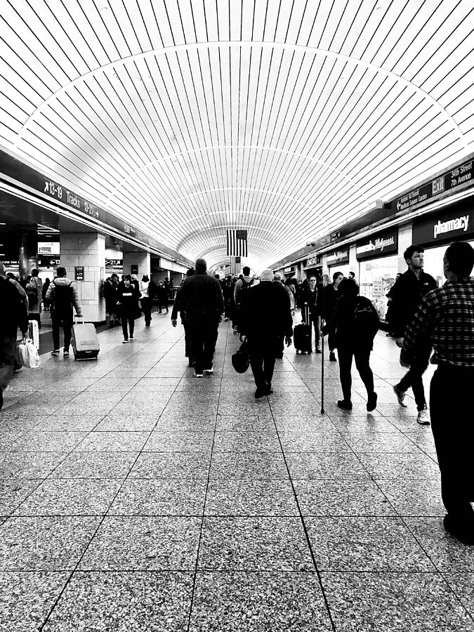 Rat Race Photograph - The Commute by Keith Rousseau