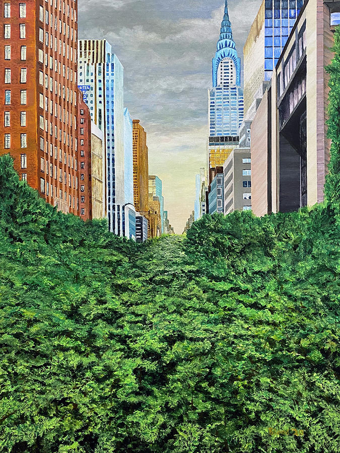 The Concrete Jungle Painting by Thomas Blood