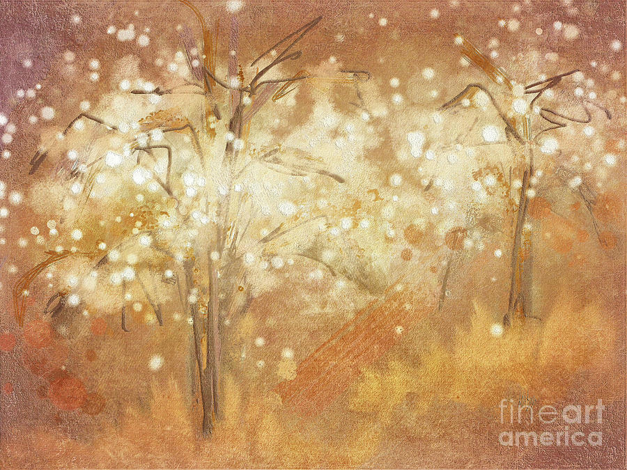 The Connectivity Of The Seasons Digital Art by Lois Bryan