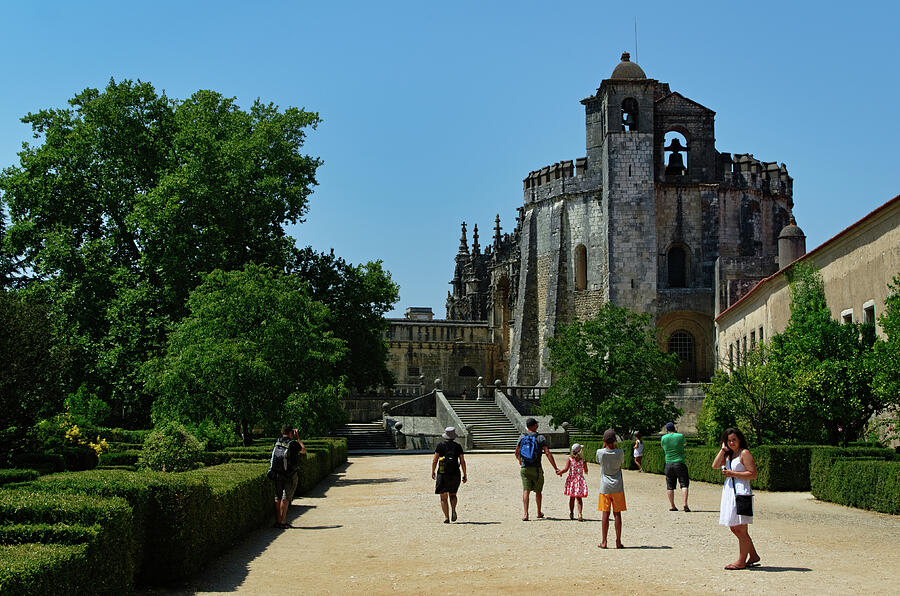 The Convent of Christ in Tomar. Portugal Photograph by Angelo DeVal