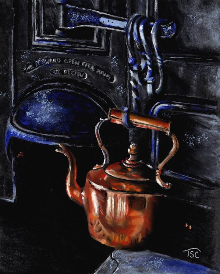 The Copper Kettle Painting by Tammy Crawford
