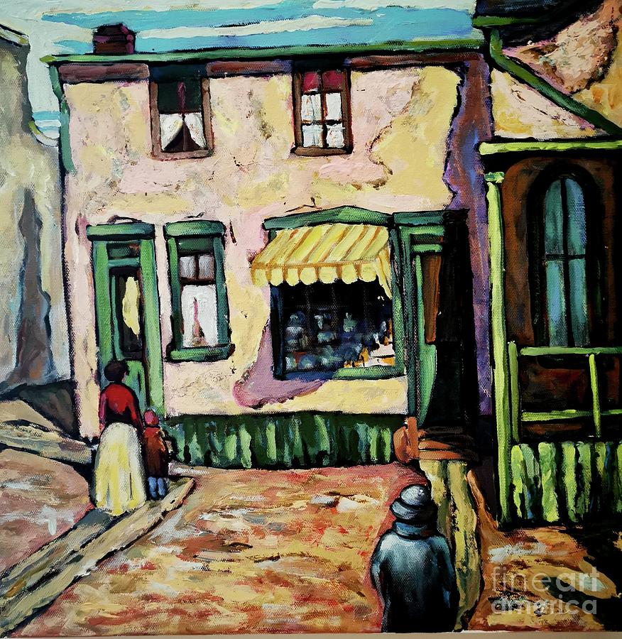 The Corner Store Painting by Vita Soldatenko - Fine Art America