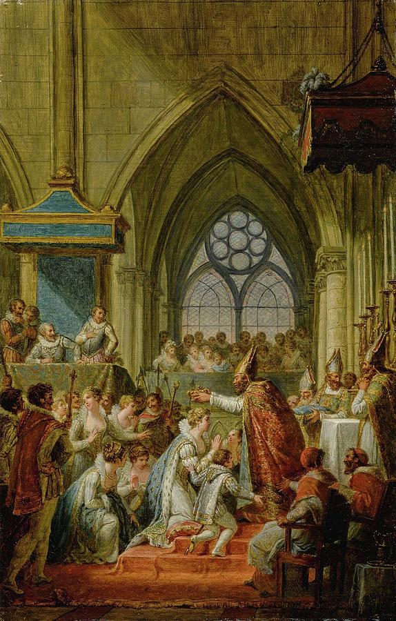 THE CORONATION OF MARIE DE MEDICi Painting by Artistic Rifki - Pixels