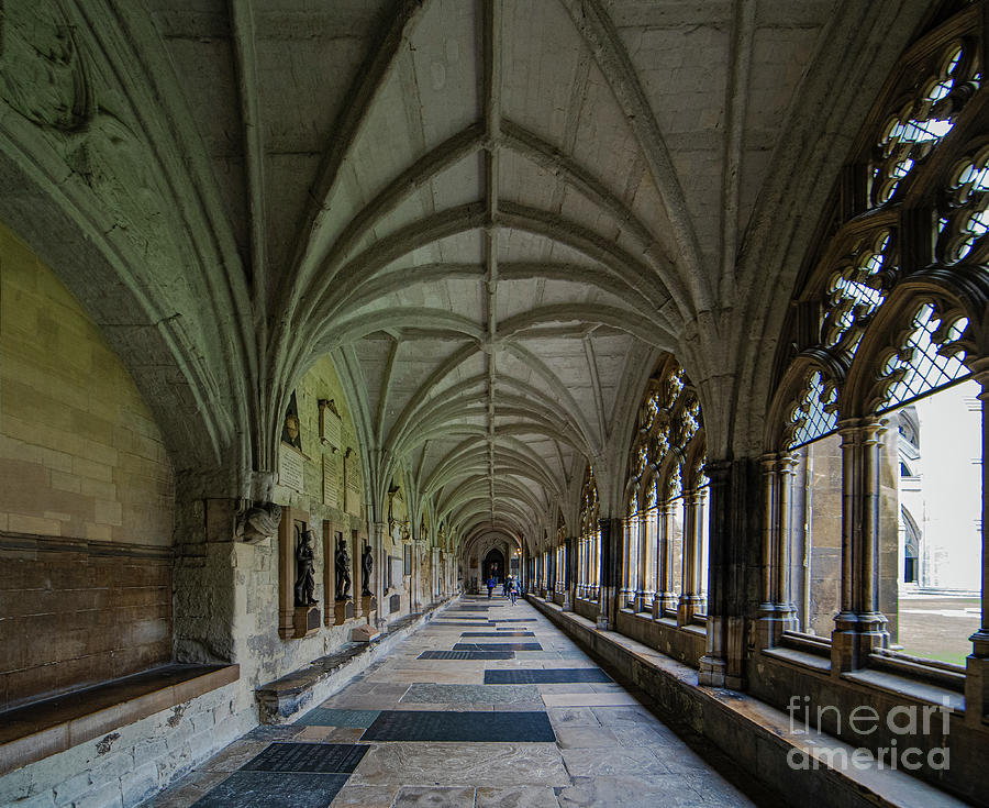 The Corridors Westminster Abbey Sublime Architecture Photograph by Wayne Moran