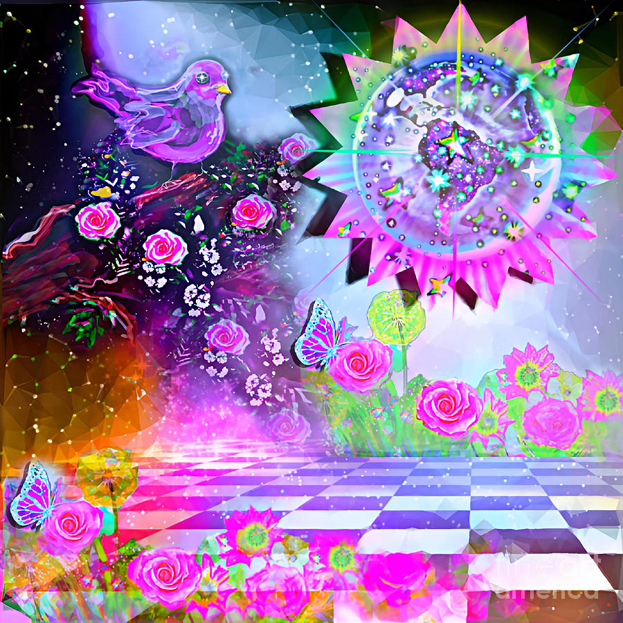 The Cosmic Continuum Digital Art by BelleAme Sommers