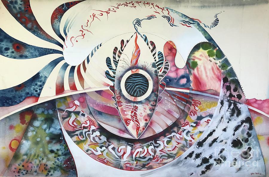 The Cosmic Eye Painting by Glen Neff