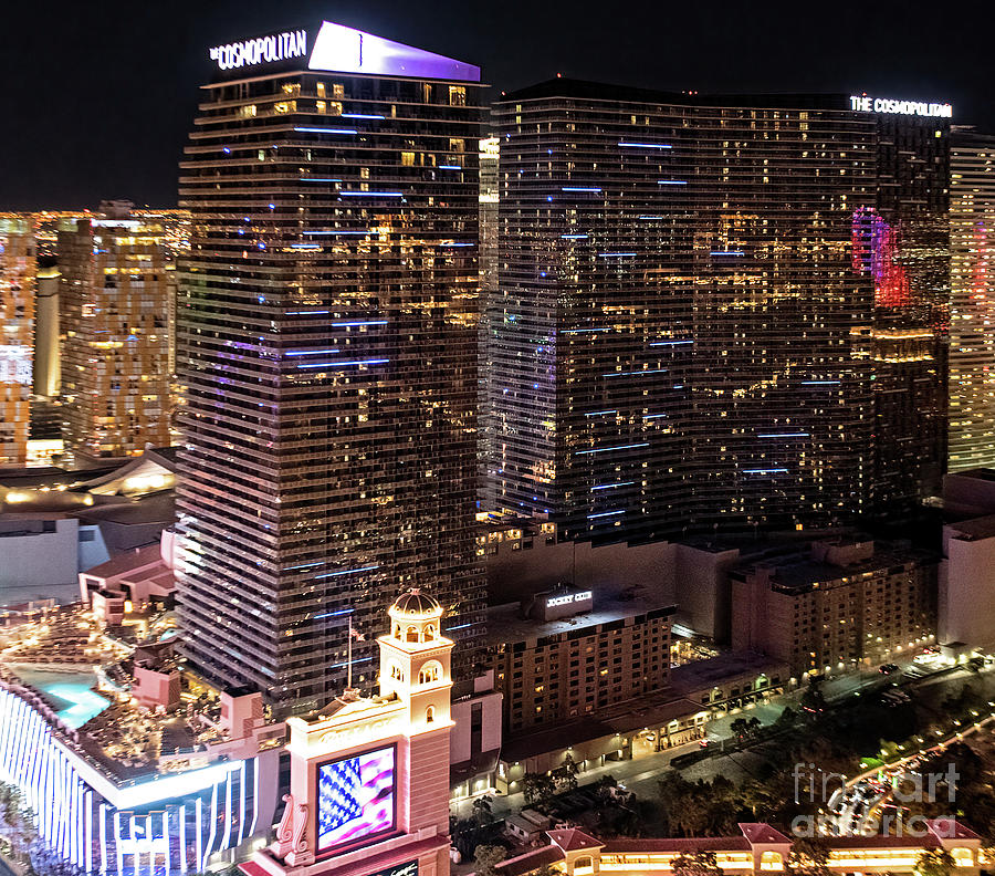 The Cosmopolitan of Las Vegas in Las Vegas Nevada Photograph by David Oppenheimer