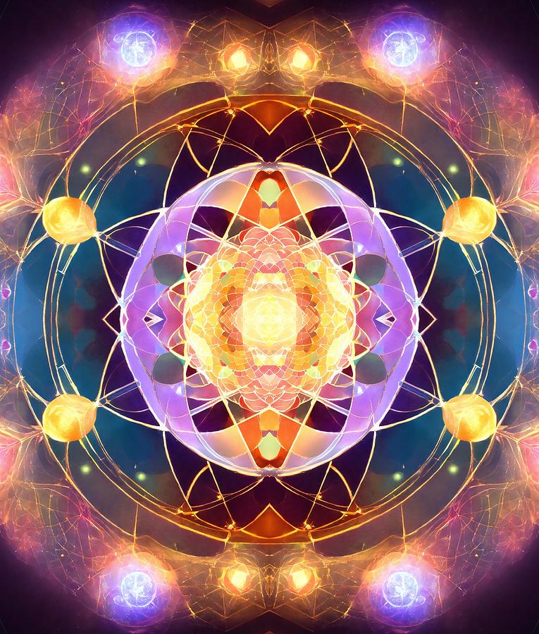 The cosmos mandala Digital Art by Ruth Digital vision - Fine Art America