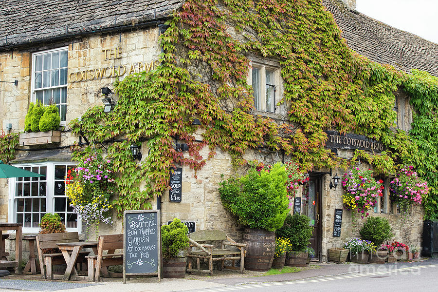 The Cotswolds Arms in Burford Photograph by Tim Gainey