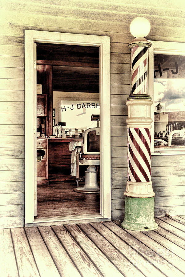 Brush Photograph - The Country Barber Artistic by Paul Ward