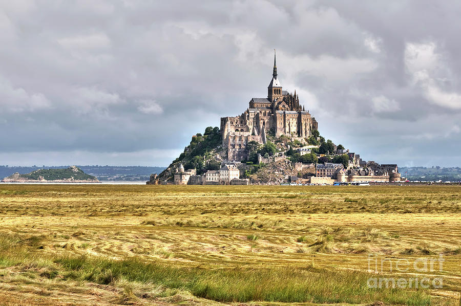 The Country Side of Mont Saint Michel  - France Photograph by Paolo Signorini