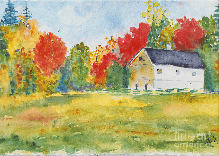The Countryside Painting by Loretta