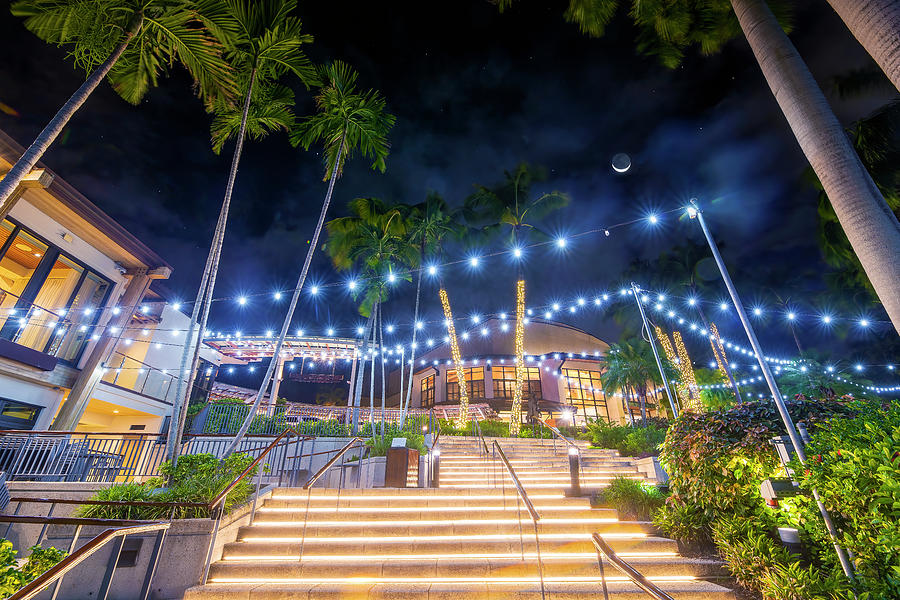 The Courtyard at the Broward Center for the Performing Arts  Photograph by Mark Andrew Thomas