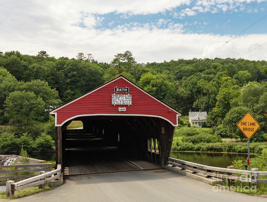 The Covered Bridge in Bath NH Photograph by Michelle Constantine